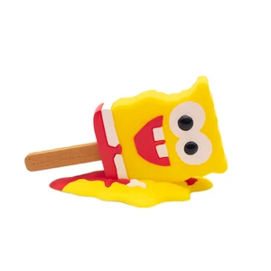 Figura de helado de vinilo fundido de Bob Esponja exclusiva de Culturefly nueva en caja - Imagen 1 de 3