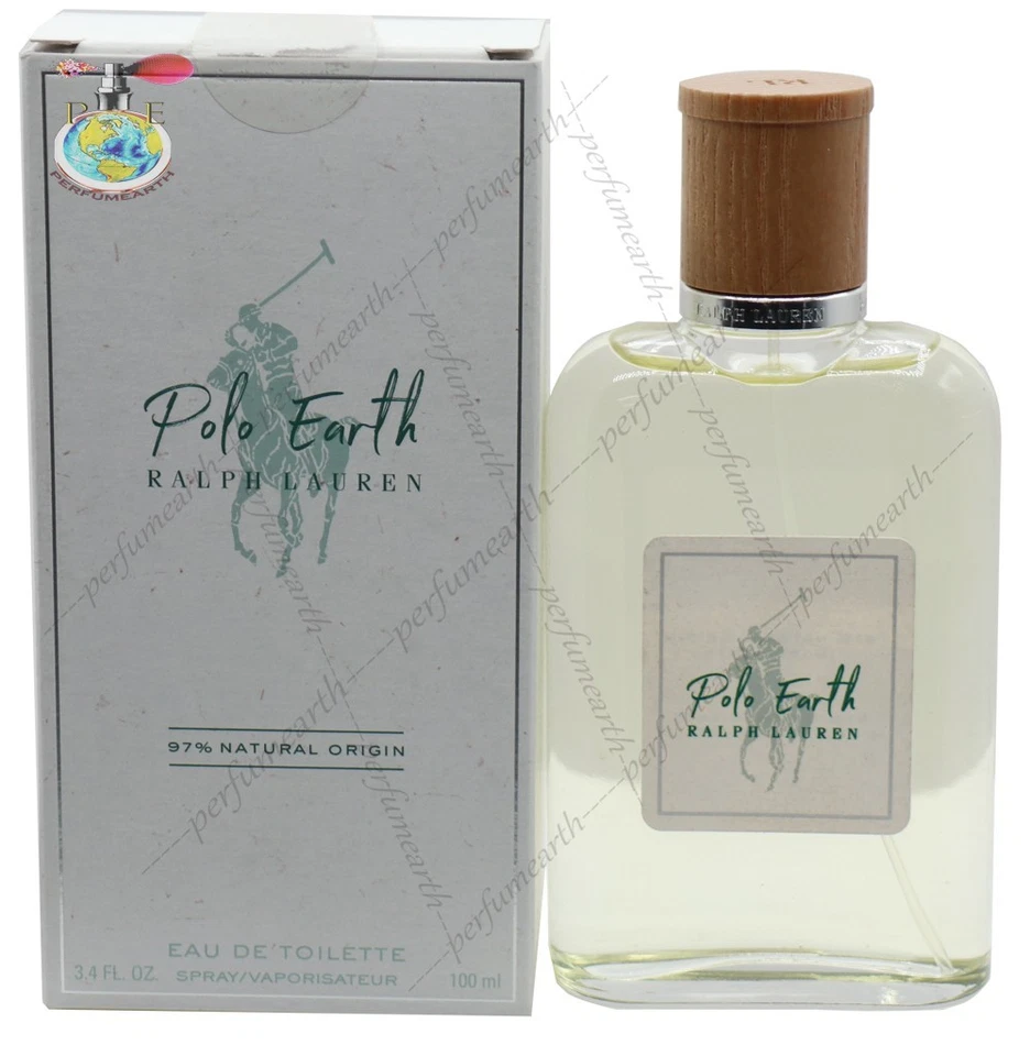 Polo Earth Por Ralph Lauren 3.4/3.3 OZ/100 ml Edt Spray Para Hombres Nuevo En Caja Foto 1 de 1