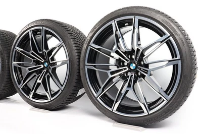 Original BMW M2 G87 M3 G80 M4 G82 G83 Winterräder 19 Zoll 825 8093832 46984 - Bild 1 von 4