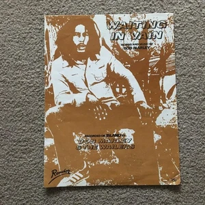 Bob Marley & the Wailers Waiting in Vain   Sheet Music - Picture 1 of 1