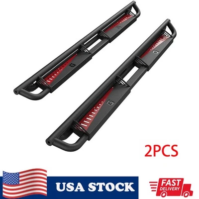 Running Boards For 2007-2018 Chevy Silverado/GMC Sierra 1500 Crew Cab Rock Bars Foto 1 de 4