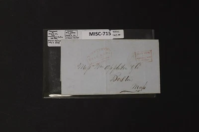 Estampillas Dr Jim cubierta sin estampillas reenviadas por Hale & Co Nueva York coleccionar seis centavos Foto 1 de 2