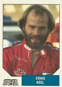 Craig Keel 1987 World of Outlaws - #10 - - Image 1 of 2