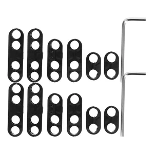 14 Pcs Spark Plug Wire Heat Dividers Automobile Clamp Engine Cover - Foto 1 di 12