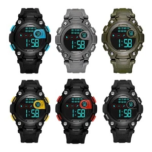 Montre électronique Montre numérique multifonction étanche pour sports de - Zdjęcie 1 z 41