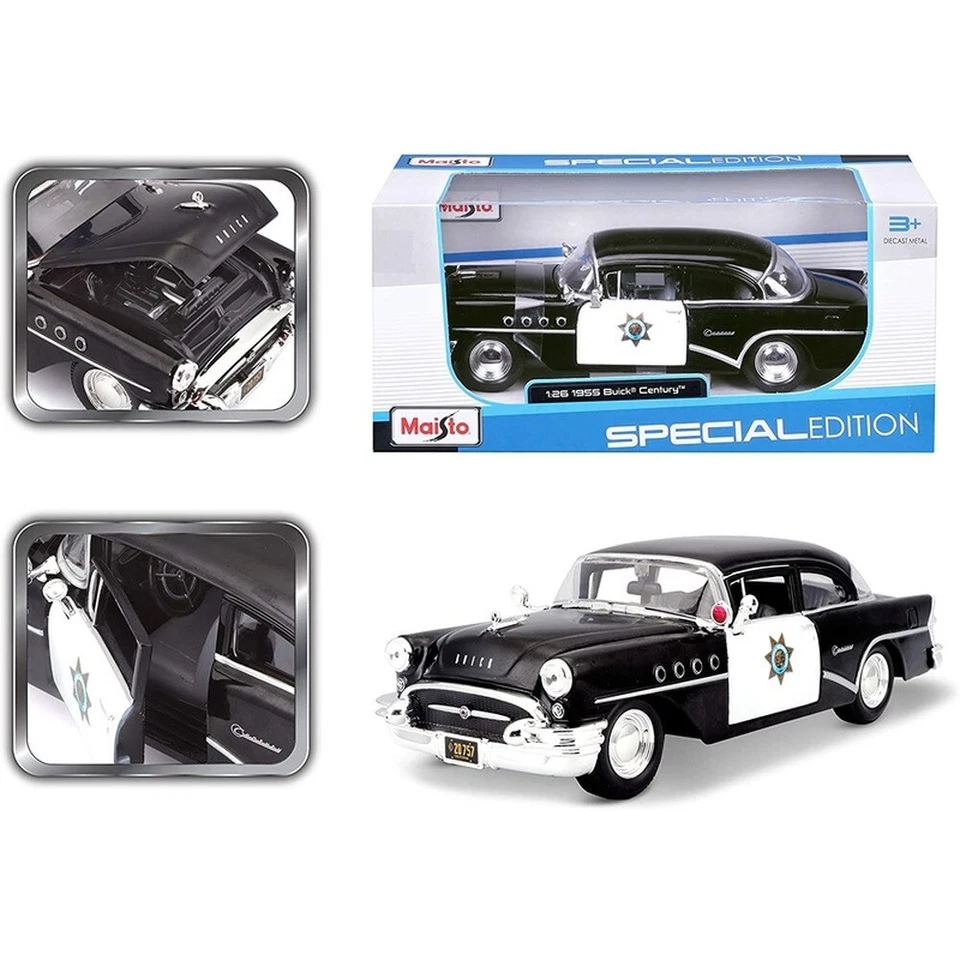 Maisto 531295 - Buick Century '55 1 24 Giocattolo 0696733838913 (zua)