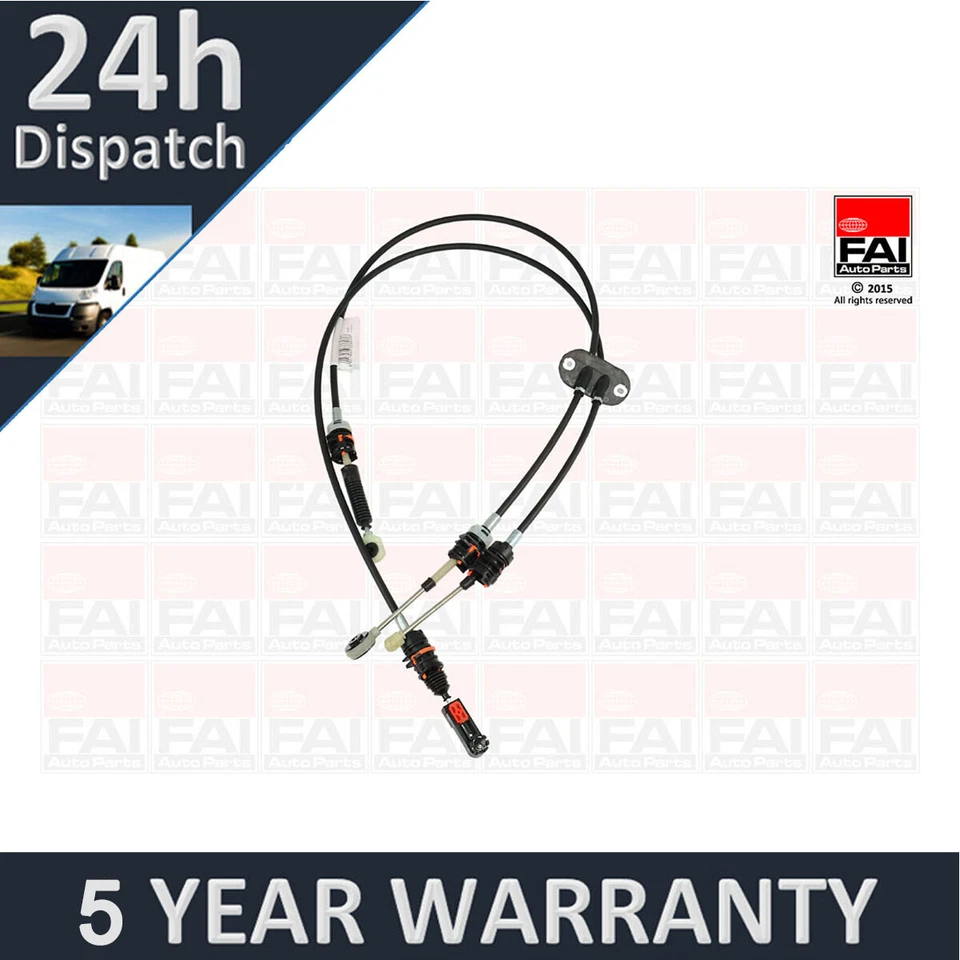 Fits Ford Fiesta 2001-2010 Fusion 2002-2012 Gear Selector Cable Purevue - Image 1 of 1