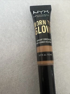 NYX Professional Born To Glow! Radiant Concealer 0.17oz BTGC15.9 WARM HONEY. HTF - Image 1 of 3