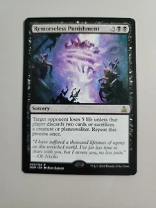 MTG Remorseless Punishment Giuramento del Gatewatch 089/184 Regolare Raro - Foto 1 di 1