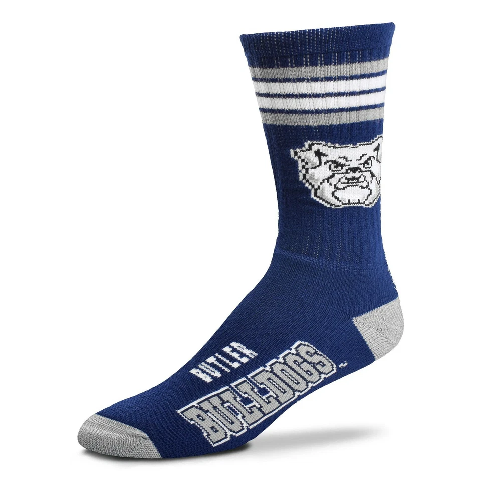 Calcetines Butler Bulldogs para hombre talla juvenil 1 a 5 4 rayas Foto 1 de 1