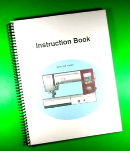 Owners Manual for Janome Memory Craft 7700QCP 96 Pages With Clear Covers! - Picture 1 of 1