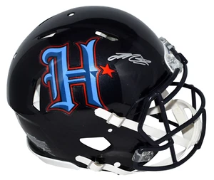 JOE MIXON AUTOGRAPHED HOUSTON TEXANS H-TOWN AUTHENTIC SPEED HELMET BECKETT - Picture 1 of 1