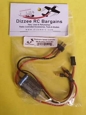 18A Brushless ESC 5V/2A BEC for Radio Control Model Planes Helis Quads Wings - Image 1 of 2