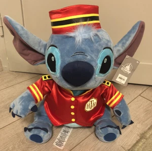 Plush Stitch Hollywood Tower Of Terror 14" Inches Disneyland Paris - Picture 1 of 4