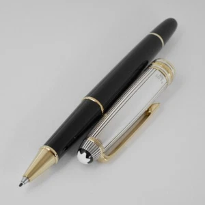 Montblanc Meisterstuck Solitaire Doue Sterling Silver 925 Fineliner Pen - Picture 1 of 8