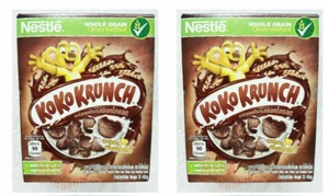 2 x Nestle Koko Krunch Chocolate Breakfast Cereals Made With Whole Grain 17 g. - Picture 1 of 2