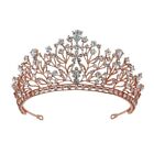 Alloy Rhinestone Princess Tiaras Simplicity Wedding Crown New Bridal Headwear