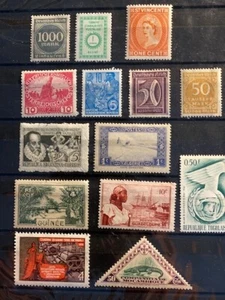 14 mint stamps mixed, good value, $1.25 only, discount shipping! - Picture 1 of 1