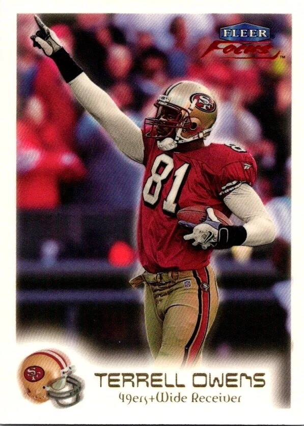 1999 Fleer Focus #69 Terrell Owens - Image 1 of 2