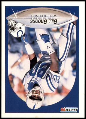 Bill Brooks #229 1990 Fleer - Image 1 of 2