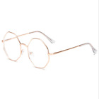 Rund Lesebrille Metall Rahmen Brille Klarglas Brillen Rahmen  ❤️