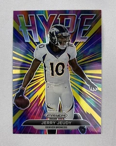 Fútbol americano Panini Prizm 2021 H-9 Jerry Jeudy Prizm Hype/10 Denver Broncos - Imagen 1 de 2