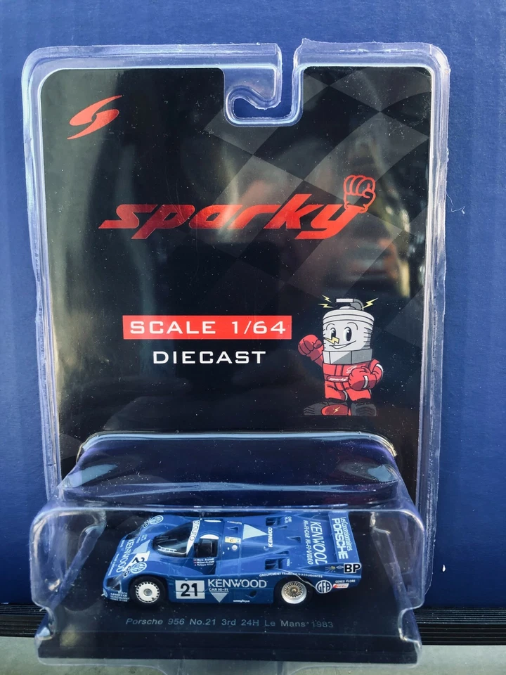 Y177 Spark 1 64 Porsche 956 #21 Le Mans 1983 Model Car