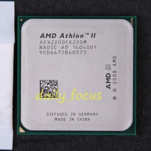 AMD Athlon II X2 220 2.8 GHz ADX220OCK22GM CPU Processor Socket AM3 4000 MHz - Picture 1 of 2