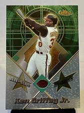 2001 Finest Ken Griffey Jr. #FAS /10 All Stars HOF RARE 