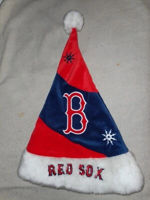 MLB Boston Red Sox Logo Bordado Santa Sombrero Talla Adulto Hecho por FOCO Foto 1 de 4