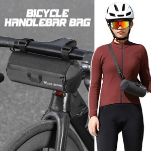 Highly Reflective Bicycle Handlebar Bag Portable Shoulder Bag For Bike Tool Bags - Picture 1 of 18