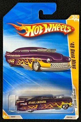 Hot Wheels 2010 Nuevos Modelos '49 Drag Merc #30/44 Púrpura Foto 1 de 3