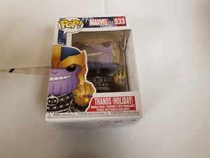 FUNKO POP! MARVEL THANOS (HOLIDAY) #533 NEW IN BOX - Picture 1 of 1