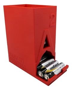 Large capacity AA Battery storage, holder and dispenser - Picture 1 of 6