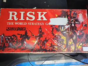 RISK - The World Conquest - Complete -Vintage 1963 board game by Parker Brothers
