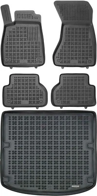 Rezaw-Plast Car Mats for 2016-2024 Audi A4 Floor Mats & Cargo Mat S4 B9 Tailored - Image 1 of 4