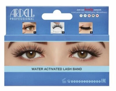 NEW!!! WATER ACTIVATED LASH BAND Ardell - 1 Pair Aqua Lashes 342 - Image 1 of 3