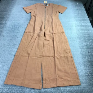 L. F. Markey Jumpsuit Womens 4 US Long Sleeve Boilersuit Jumpsuit  Orange Casual - Picture 1 of 11