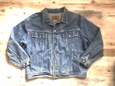 Marithe Francois Girbaud Vintage Denim Jean Jacket Heavy XL Men’s XL VTG Retro - Image 1 of 4