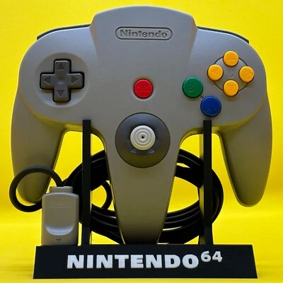 Nintendo 64 Controller Display Stand Black and White USB Version - Image 1 of 4