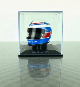 1:5 Minihelm Edicola Helm Collection Italien Peter Revson 1973 Yardley McLaren - Bild 1 von 2