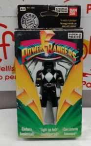 POWER RANGER NERO DIECAST CM 15 BANDAI GIOCHI PREZIOSI - Imagen 1 de 2