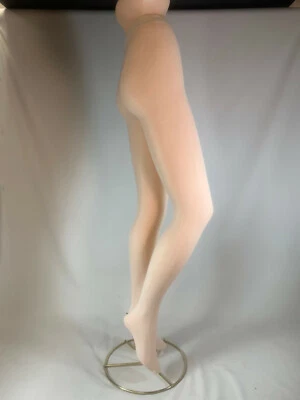 2 pr Moda Esmoquin Rayas Control Top Pantimedias - Talla Pequeña - Color Hueso Foto 1 de 4