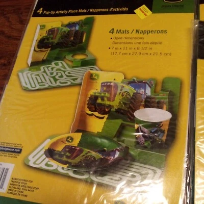 Lote de 13 tapetes para actividades emergentes para niños John Deere (52) en total NUEVO Foto 1 de 4
