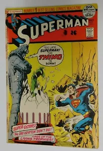 SUPERMAN #251 - Adams Cover - VG 1972 DC Vintage Comic - Picture 1 of 2
