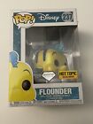 Funko Pop! Flounder The Little Mermaid #237 Disney Diamond Hot Topic w/Protector