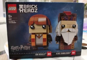 LEGO 41621 Harry Potter BRICKHEADZ: Ron Weasley & Albus Dumbledore NEW & SEALED - Picture 1 of 2