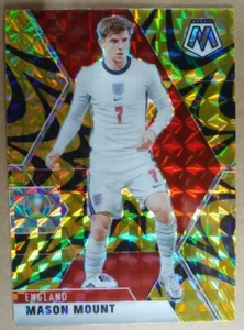 2021 Panini Mosaic UEFA Euro 2020 Mason Mount Gold Reactive Prizm Card 103 - Picture 1 of 2