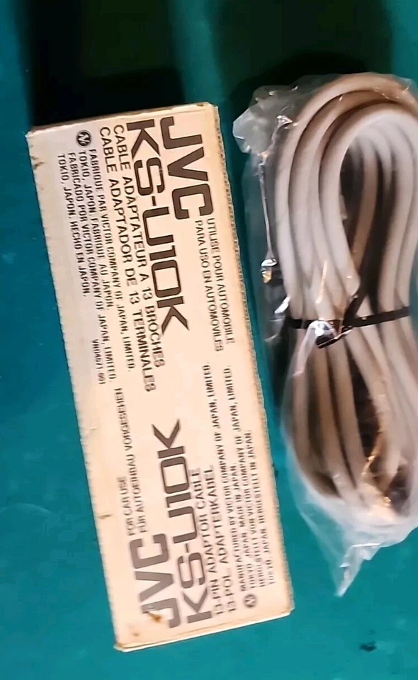 JVC KS-U10K  Cd Changer Cable Only  For use With a  XL-MK500 JVC CD CHANGER  - Image 1 of 4