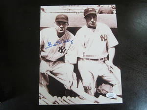 Bill Dickey Autograph Signed 8 X 10 Photo New York Yankees JSA - Picture 1 of 1